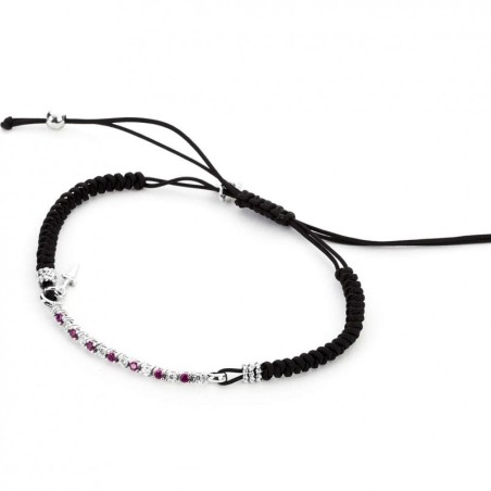 Bracciale Paciotti. Tennis Argento e zirconi. SAYA SHOP ONLINE OUTLET.