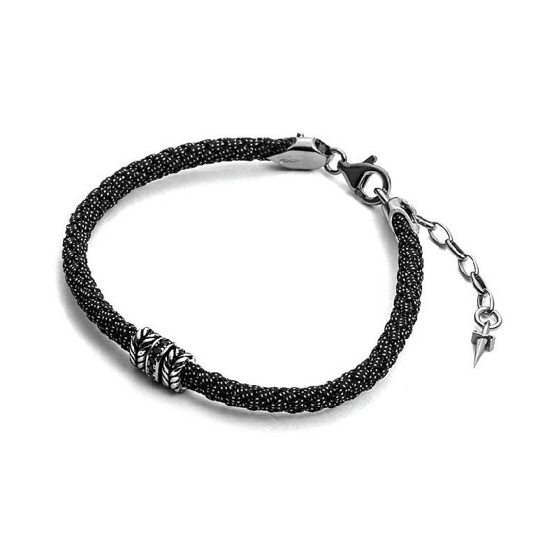 Bracciale unisex Cesare Paciotti. Shiny Woven. SAYA SHOP ONLINE OUTLET