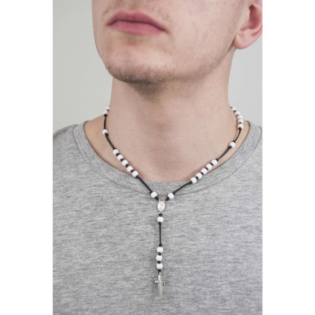 Collana Unisex Cesare Paciotti. Rosario. SAYA SHOP ONLINE OUTLET.