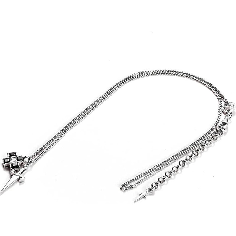 Collana Uomo Paciotti in Argento 925. Croce. SAYA SHOP ONLINE OUTLET.