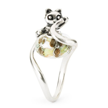 Trollbeads, Anello Fantasia Gatto Innamorato | SAYA SHOP ONLINE