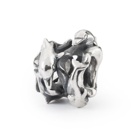 Trollbeads, Dolphin Family Bangle Argento | SAYA SHOP ONLINE