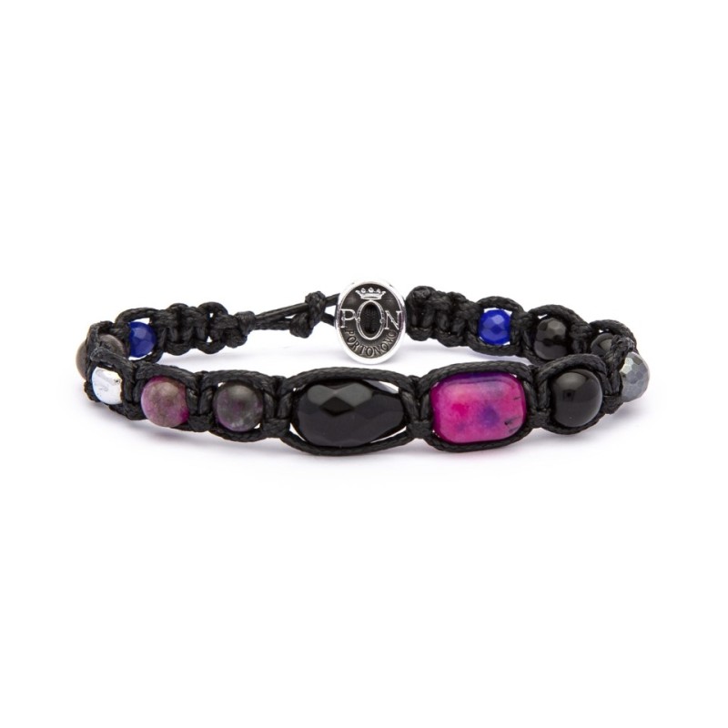 Bracciale Portonovo Koral Onice Fucsia | SAYA SHOP ONLINE