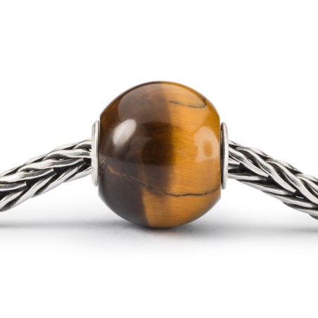 Trollbeads beads, Occhio di Tigre Rotondo Grande | SAYA SHOP ONLINE
