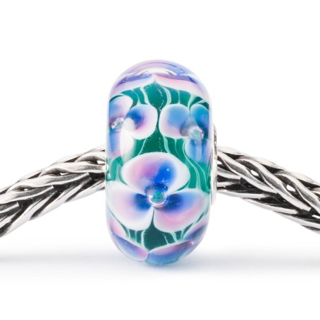 Trollbeads beads, Viole del Pensiero | SAYA SHOP ONLINE