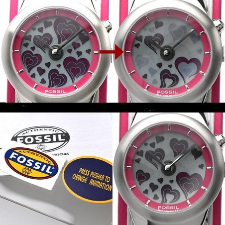 Fossil Heart Big Tic. Donna. SAYA SHOP ONLINE OUTLET.