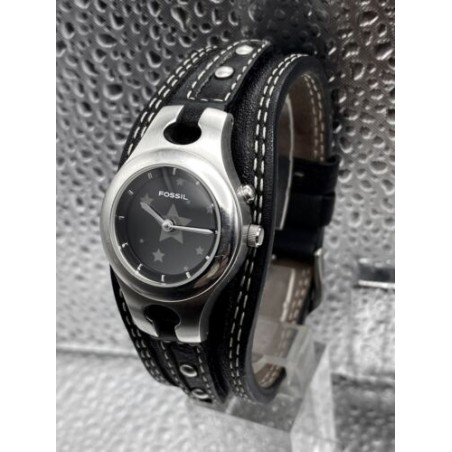 Fossil Big Tic Stars. Donna. Pelle. SAYA SHOP ONLINE OUTLET.