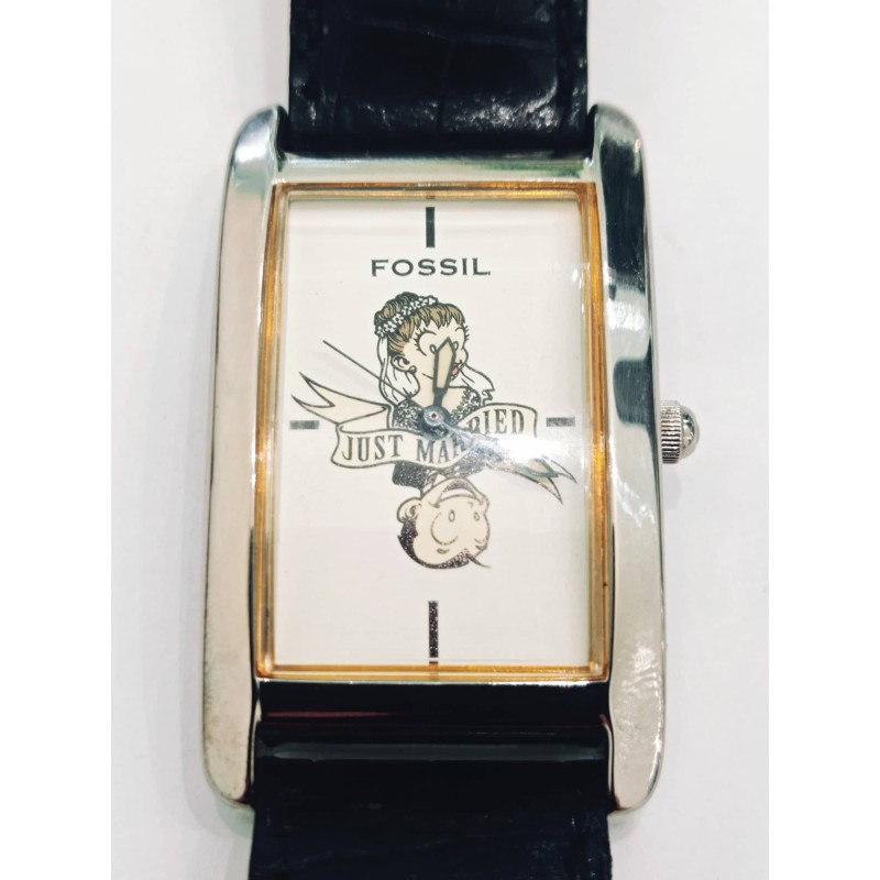 Fossil "JUST MARRIED" Vintage Limited Edition. SAYA SHOP ONLINE OUTLET