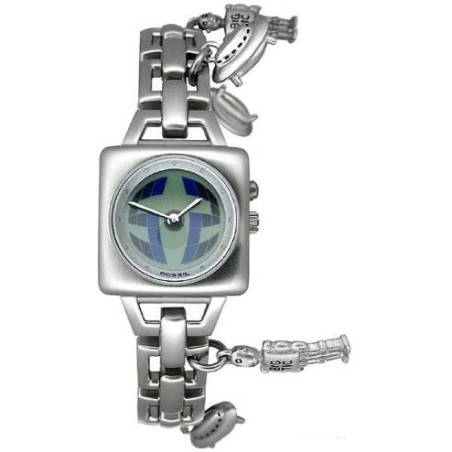 Fossil Big Tic. Donna. Bracciale ciondoli. SAYASHOP ONLINE OUTLET.