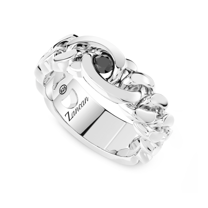 Zancan, Anello in argento con pietre naturali | SAYA SHOP ONLINE