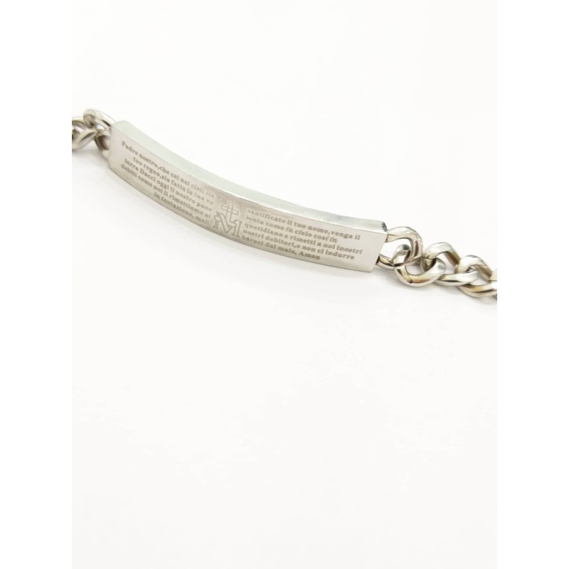 Bracciale Paciotti 4US Preghiera Padre Nostro. SAYA SHOP ONLINE OUTLET
