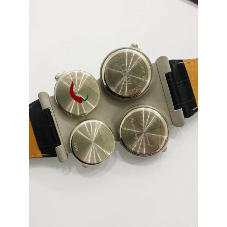 Orologio O.I.W. Multifunzione. 4 quadranti. SAYA SHOP ONLINE OUTLET.