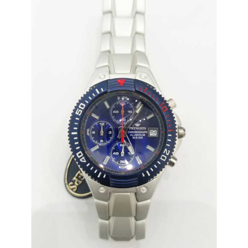 Orologio Pryngeps. Chronograph, alluminium. SAYA SHOP ONLINE OUTLET.