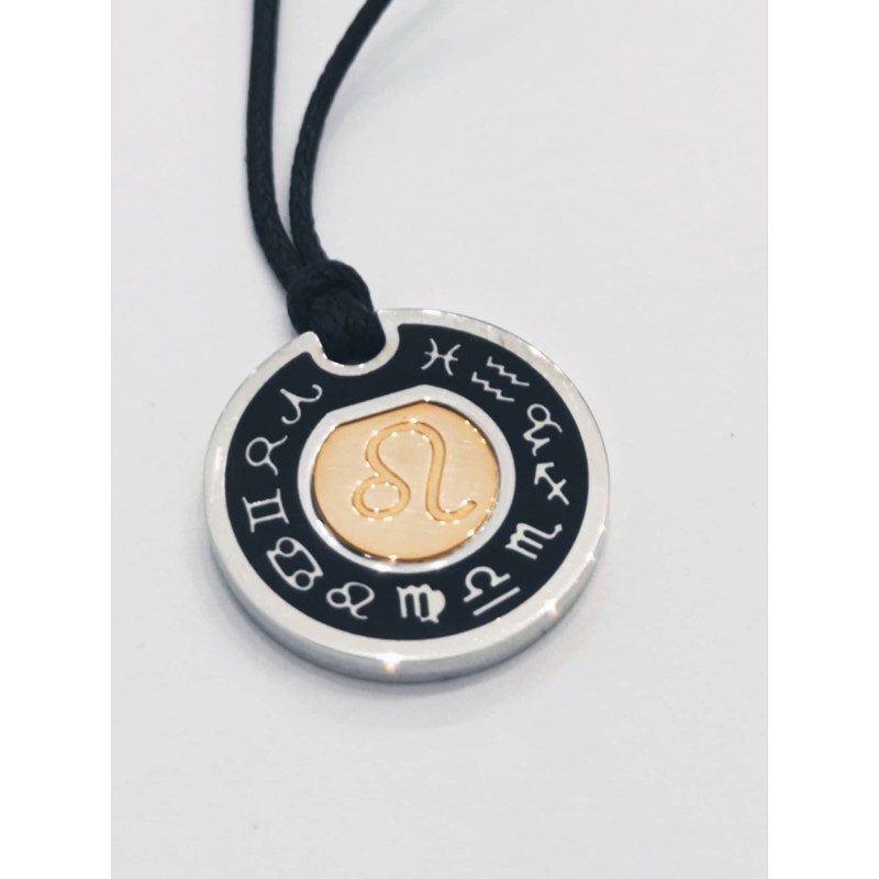 Segno Zodiaco Alessandro Testi. Argento e Oro. SAYA SHOP ONLINE OUTLET