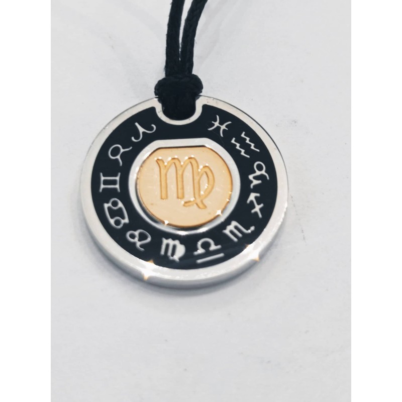 Segno Zodiaco Alessandro Testi. Argento e Oro. SAYA SHOP ONLINE OUTLET