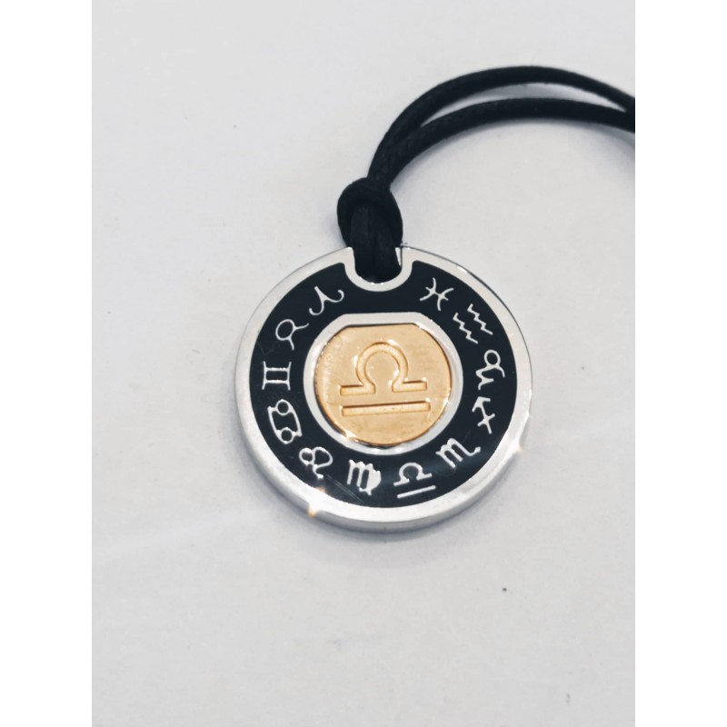 Segno Zodiaco Alessandro Testi. Argento e Oro. SAYA SHOP ONLINE OUTLET