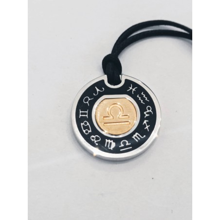 Segno Zodiaco Alessandro Testi. Argento e Oro. SAYA SHOP ONLINE OUTLET