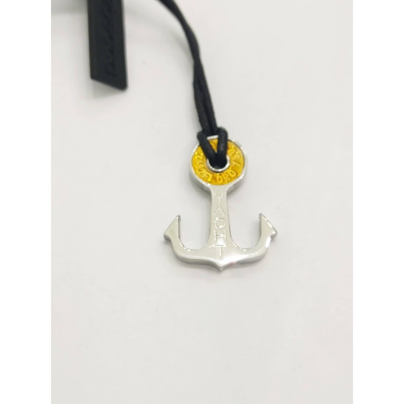 Ciondolo Rebecca. Ancora. Acciaio e Oro. SAYA SHOP ONLINE OUTLET.