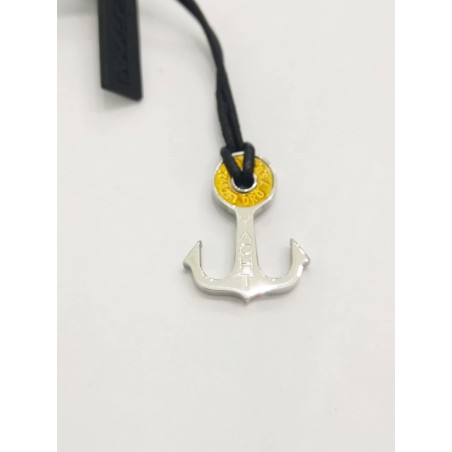 Ciondolo Rebecca. Ancora. Acciaio e Oro. SAYA SHOP ONLINE OUTLET.