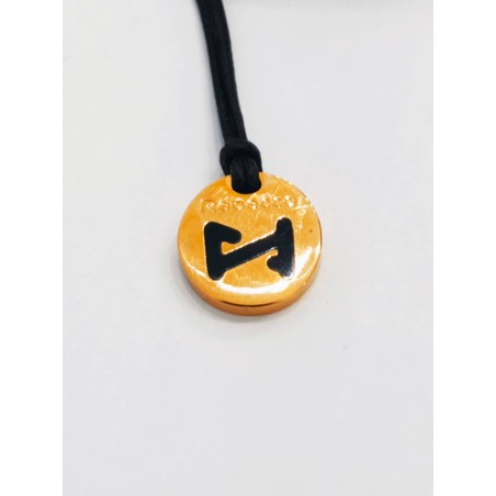 Ciondolo Rebecca. uomo. Runa, bronzo. SAYA SHOP ONLINE OUTLET.