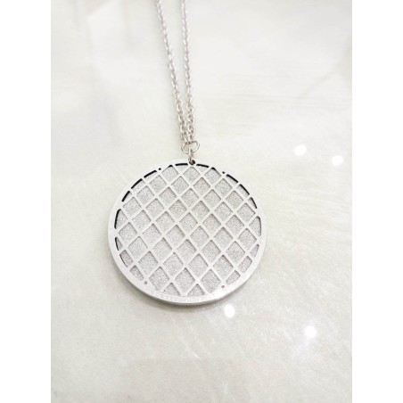 Collana Rebecca. Acciaio e Glam film Glitter. SAYA SHOP ONLINE OUTLET.