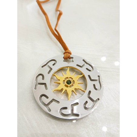 Ciondolo medaglione donna. Rebecca Jewels. SAYA SHOP ONLINE OUTLET.