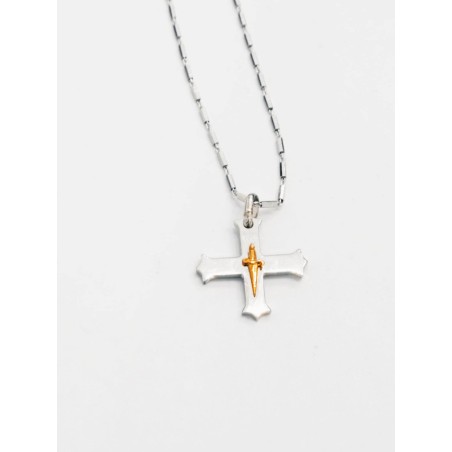 Collana Argento Paciotti Jewels. Croce grega. SAYA SHOP ONLINE OUTLET.