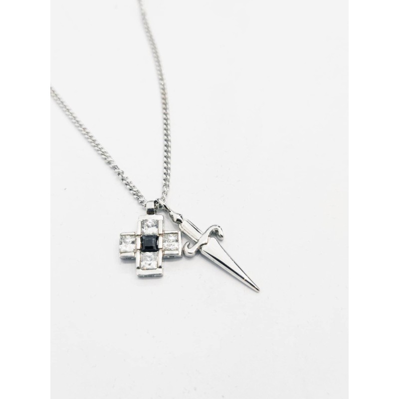 Collana Paciotti jewels. Argento e cristalli. SAYA SHOP ONLINE OUTLET.