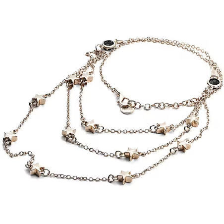 Collana donna For Us Cesare Paciotti. SAYA SHOP ONLINE OUTLET.