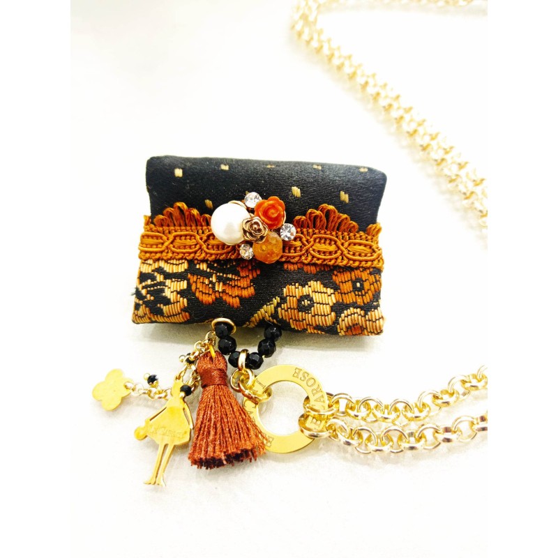 Collana Le Borselline - Le Carose. SAYA SHOP ONLINE OUTLET.