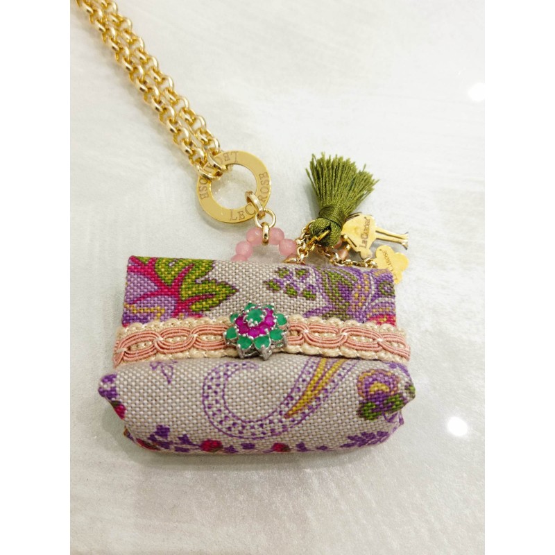 Collana Le Borselline - Le Carose. SAYA SHOP ONLINE OUTLET.