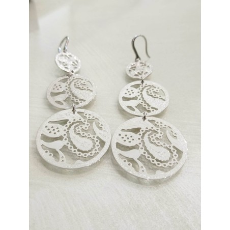 Orecchini Rebecca Jewels. Medaglie. SAYA SHOP ONLINE OUTLET.