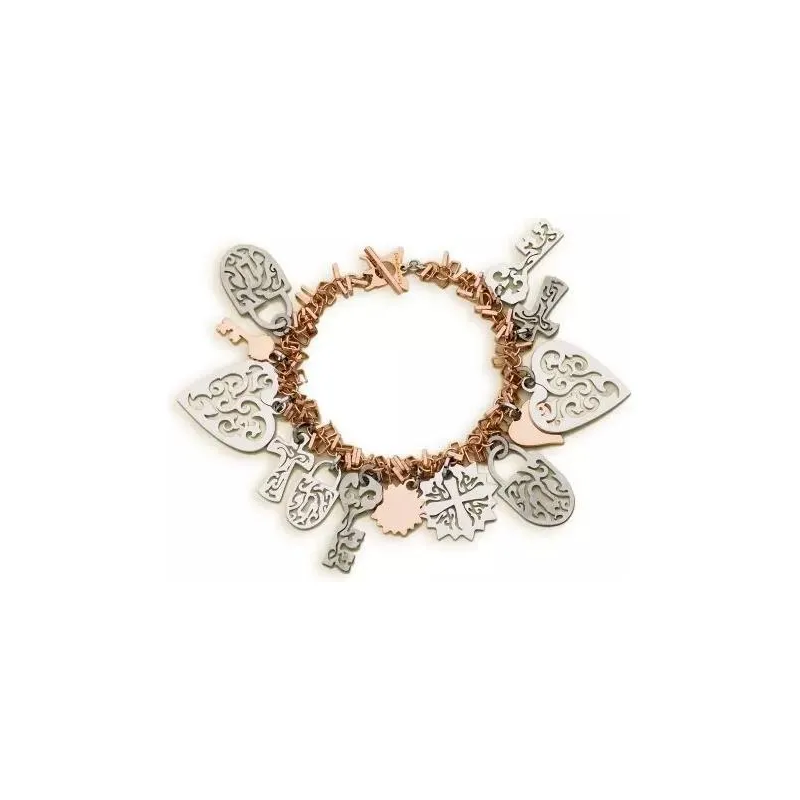 Bracciale ciondoli Rebecca Jewels. Liberty. SAYA SHOP ONLINE OUTLET.