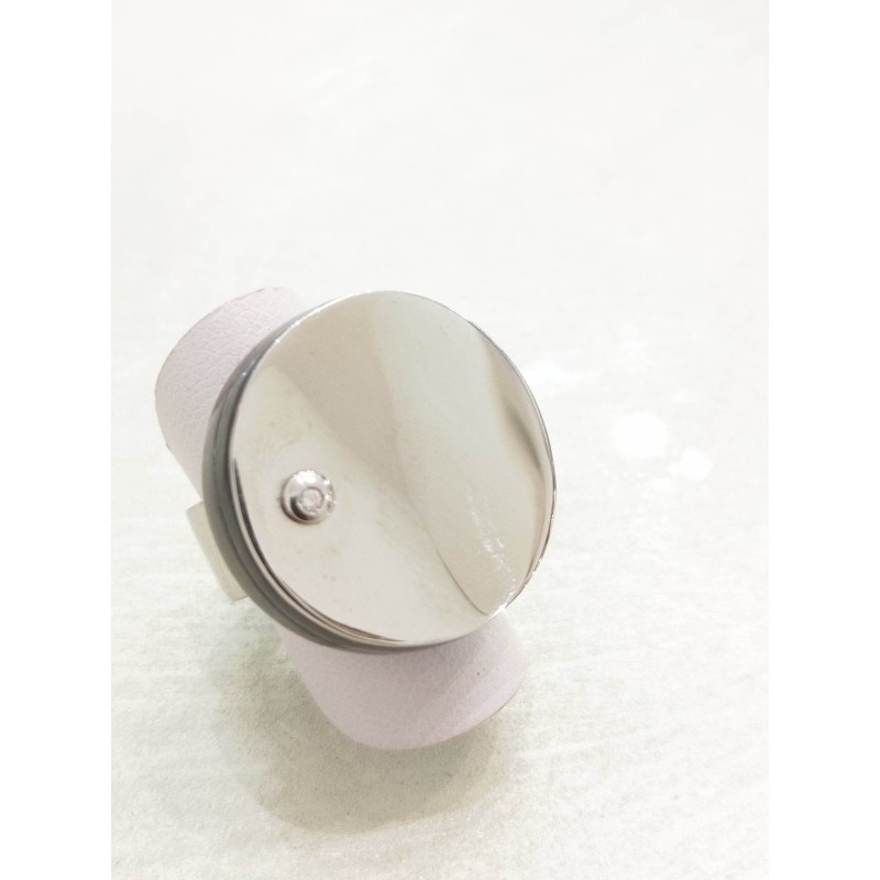 Anello Makuti. Acciaio, madreperla e diamante. SAYA SHOP ONLINE OUTLET