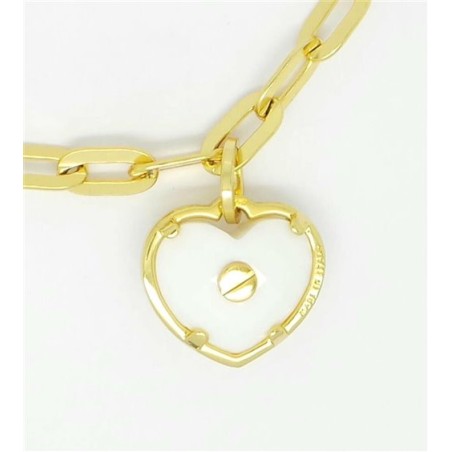 Bracciale Facco. Argento placcato, cuore Agata SAYA SHOP ONLINE OUTLET