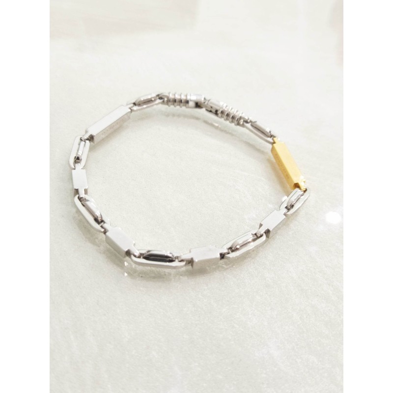 Bracciale Rebecca Uomo. Acciaio. SAYA SHOP ONLINE OUTLET.