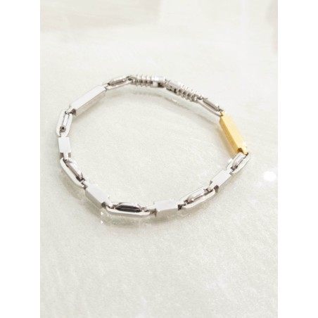 Bracciale Rebecca Uomo. Acciaio. SAYA SHOP ONLINE OUTLET.