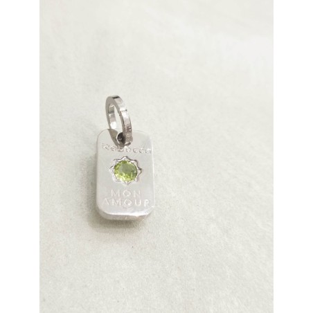 Ciondolo Rebecca gioielli Mon Amour. Peridoto. SAYA SHOP ONLINE OUTLET