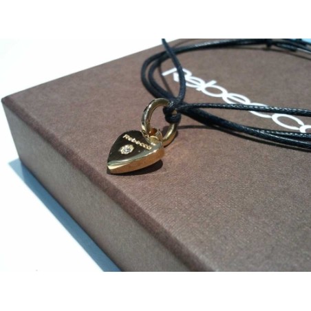Ciondolo Rebecca Mon Amour. Cuore e diamante. SAYA SHOP ONLINE OUTLET.