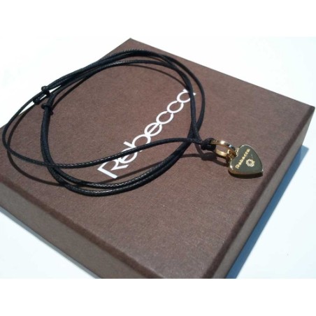 Ciondolo Rebecca Mon Amour. Cuore e diamante. SAYA SHOP ONLINE OUTLET.