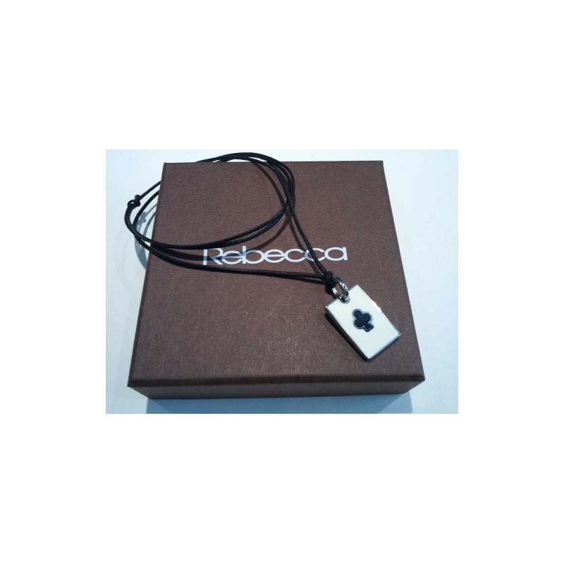 Ciondolo Rebecca. Asso di fiori. Mon Amour. SAYA SHOP ONLINE OUTLET.