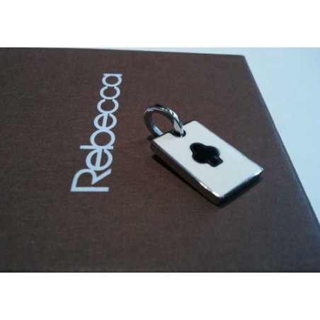 Ciondolo Rebecca. Asso di fiori. Mon Amour. SAYA SHOP ONLINE OUTLET.