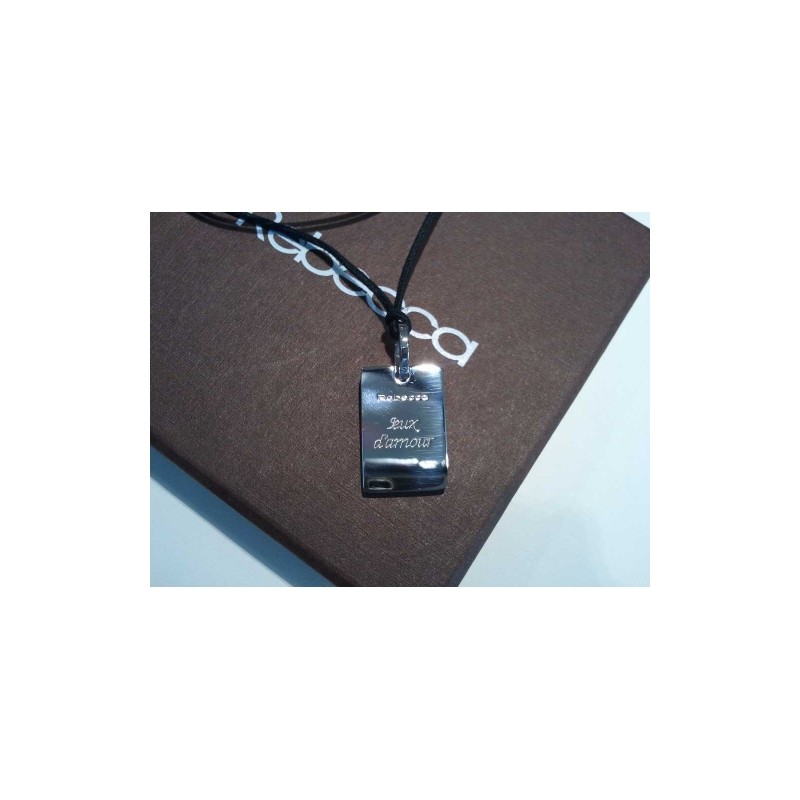 Ciondolo Rebecca. Asso di fiori. Mon Amour. SAYA SHOP ONLINE OUTLET.