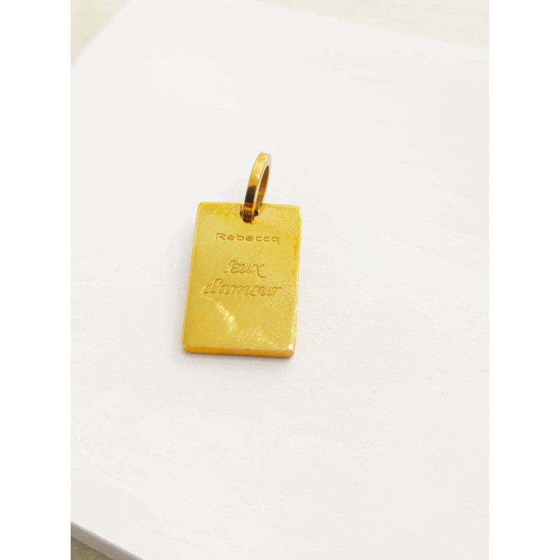 Ciondolo Rebecca. Asso di quadri. Mon Amour. SAYA SHOP ONLINE OUTLET