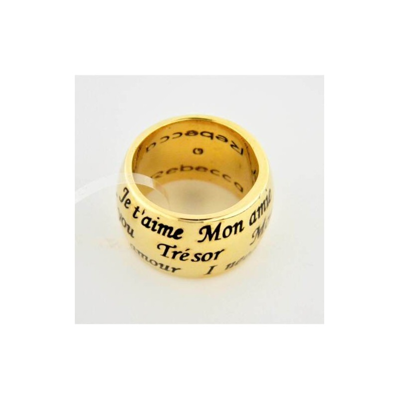 Anello bronzo Rebecca gioielli. Mon Amour. SAYA SHOP ONLINE OUTLET.