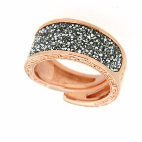 Anello donna in bronzo. Rebecca. Diamond. SAYA SHOP ONLINE OUTLET.