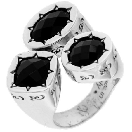 Anello donna Rebecca. Tropezienne. Silver. SAYA SHOP ONLINE OUTLET.