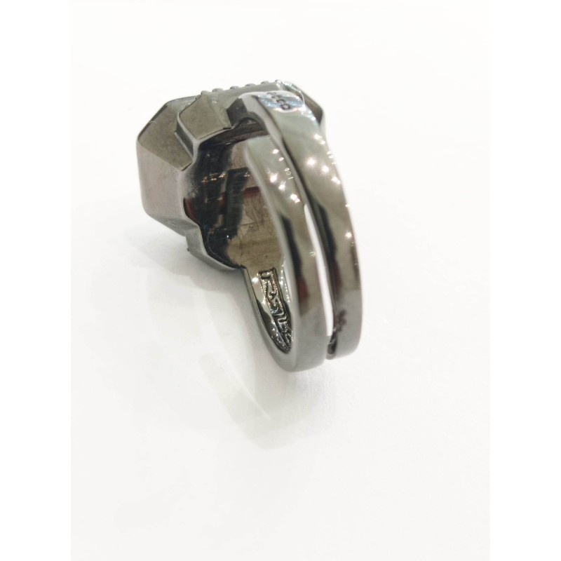 Anello Rebecca ELIZABETH Brunito con cristallo SAYA SHOP ONLINE OUTLET