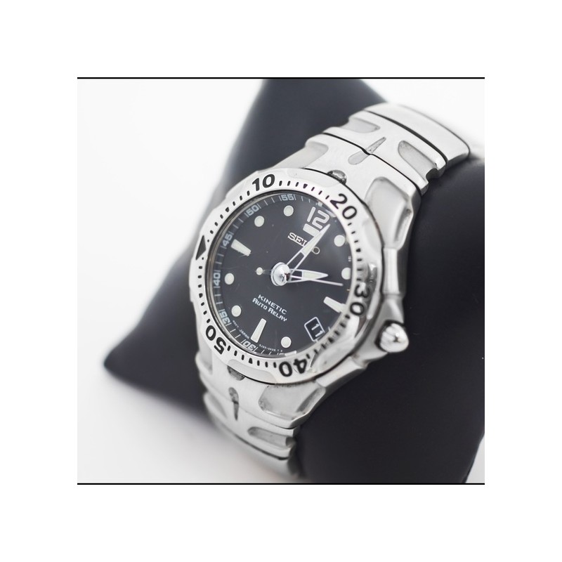 Seiko Kinetic auto relay. uomo. VINTAGE. SAYA SHOP ONLINE OUTLET.