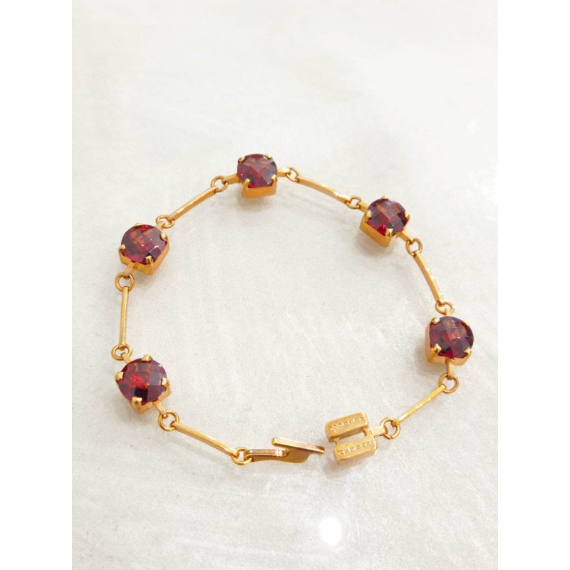 Bracciale donna Rebecca. Bronzo e pietre. SAYA SHOP ONLINE OUTLET.